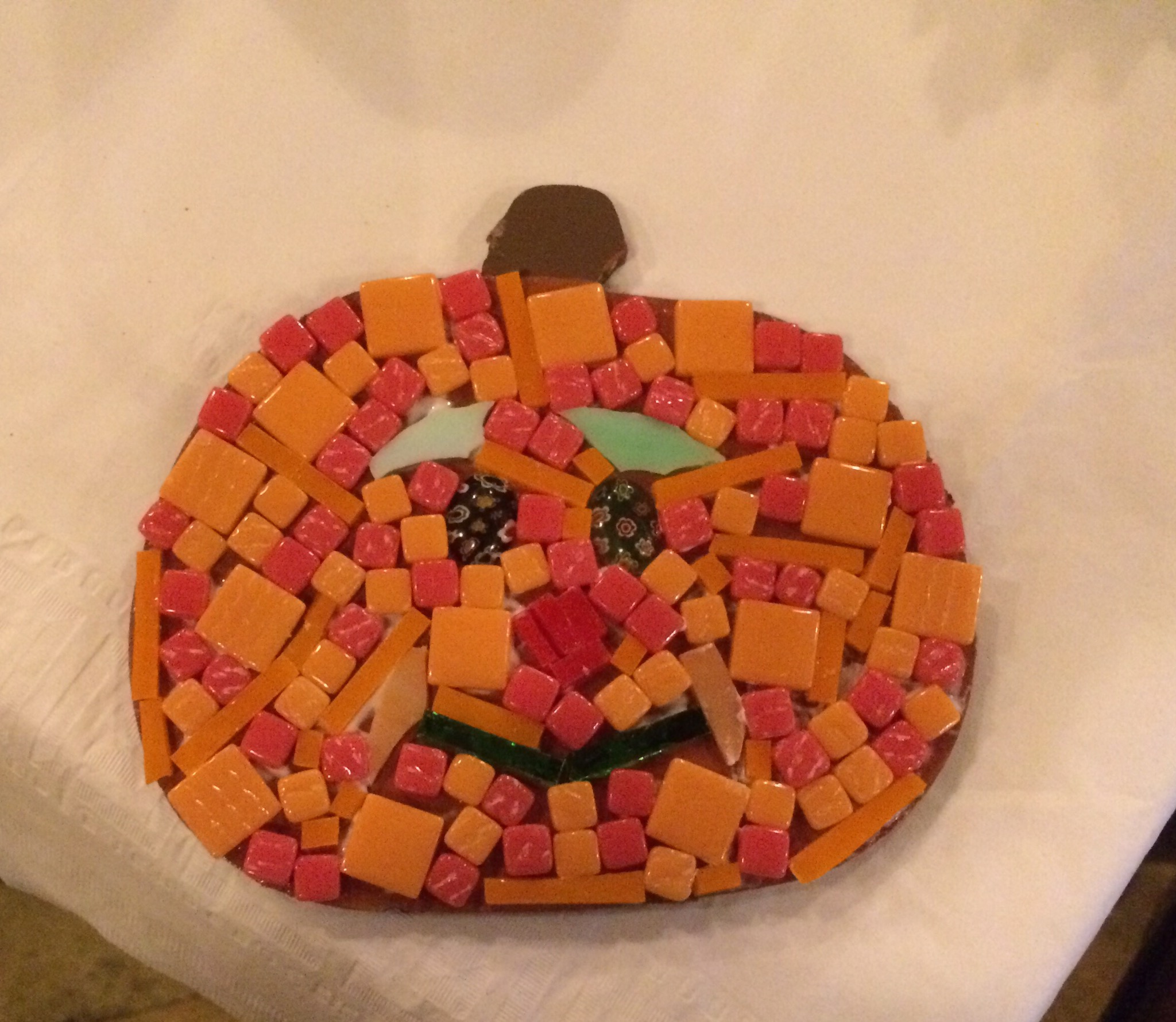 Mosaic class Charlotte Stained Glass mosaic classes Mosaic